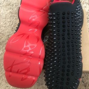 Louboutin Spike Sock Sneakers